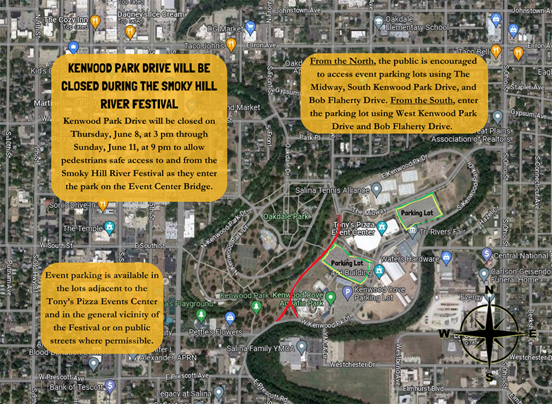 Kenwood Park Drive Closure Map